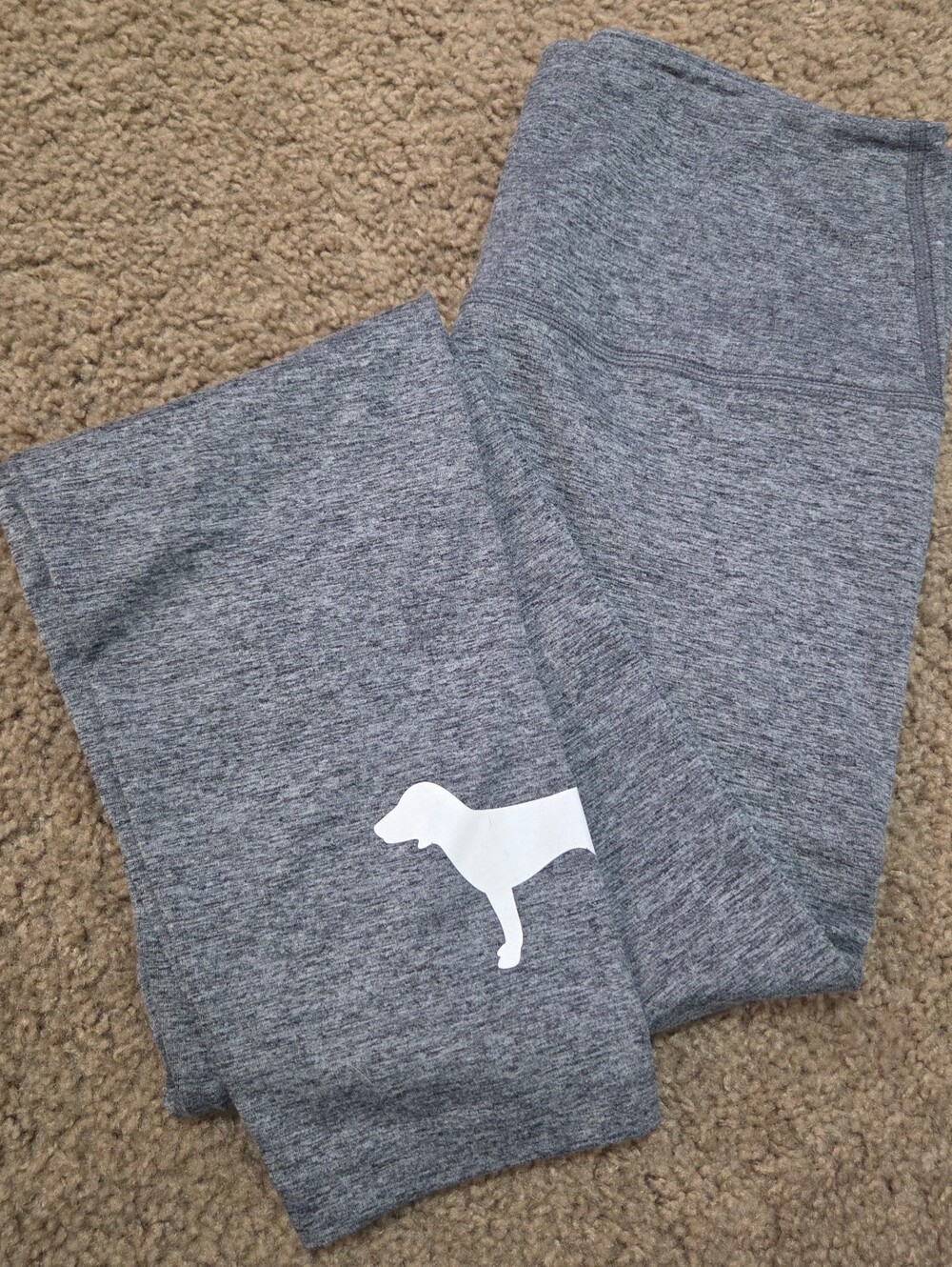 PINK Victoria's Secret Dog Logo Activewear Leggings Tights